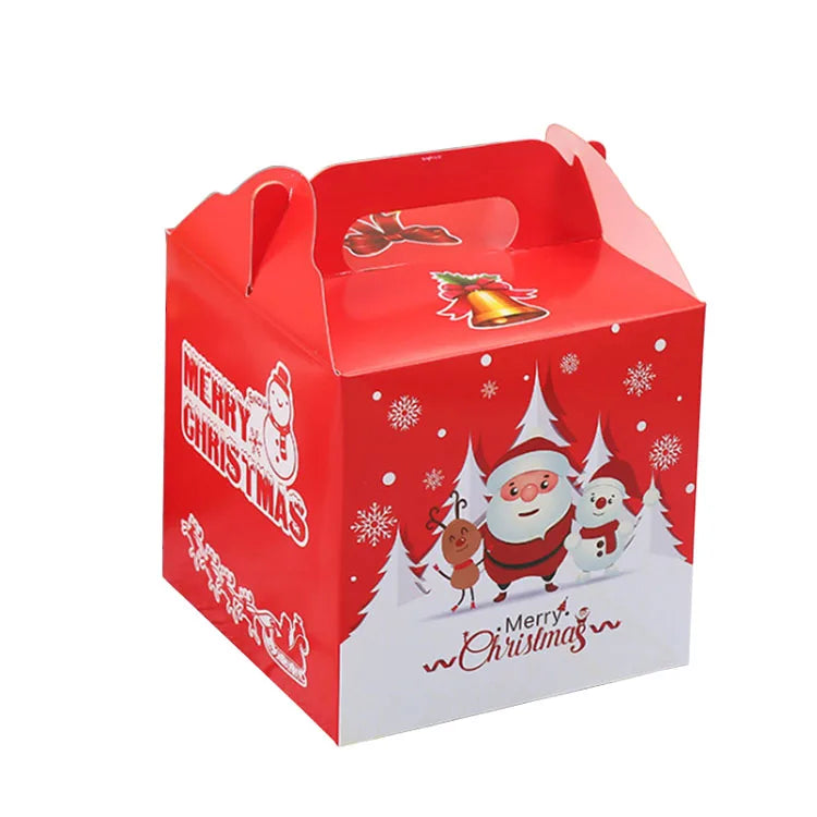 Wholesale Custom Printed Cheap White Kraft Gable Paper Snack Box Packaging Food Donuts Gable Box