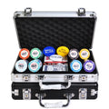 14g Premium Ept Fireplace Colorful Clay Poker Chip Set 200 Casino Chips Customized Logo Acrylic Box Wholesaler Set JIAYI Brand