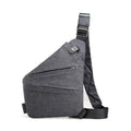 2025 New Anti Theft Travel Bags Nylon Slim Sling Bags Crossbody Chest Bags for Men Women