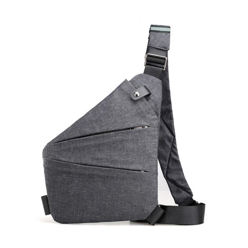 2025 New Anti Theft Travel Bags Nylon Slim Sling Bags Crossbody Chest Bags for Men Women