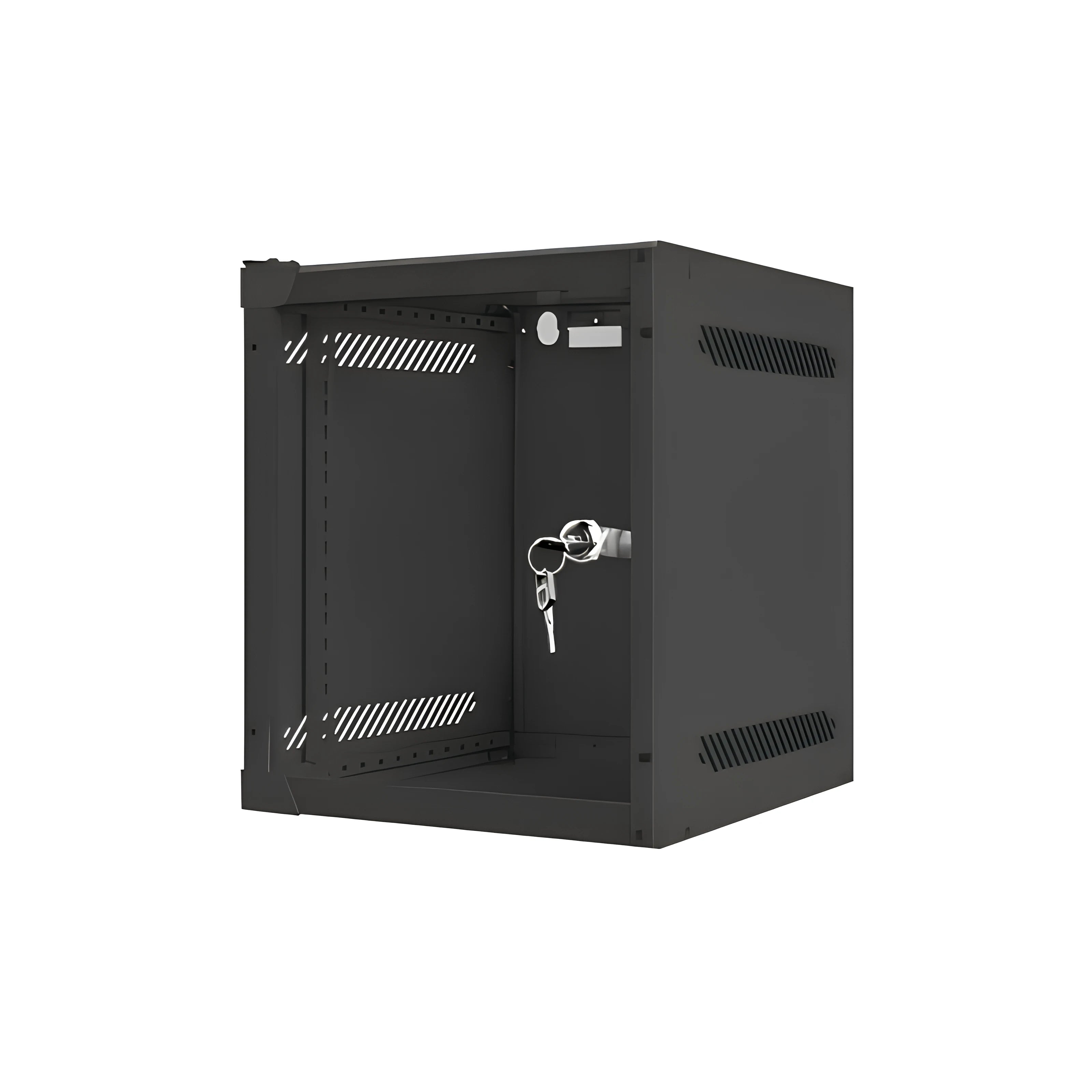 TZR OEM Custom Sheet Metal Fabrication Wall Mount Network Cabinet Security DVR Lock Box Enclosure