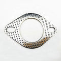 1.5inch -3.0inch Car Engine Exhaust Gasket Downpipe Flange Universal Exhaust Pipe Gasket with Two Holes