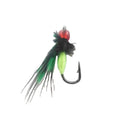 Gulang Artificial Insect Flies Mini Fly Fishing Lures Feather Material Nymph Trout Dry Fly for Fishing Tackle