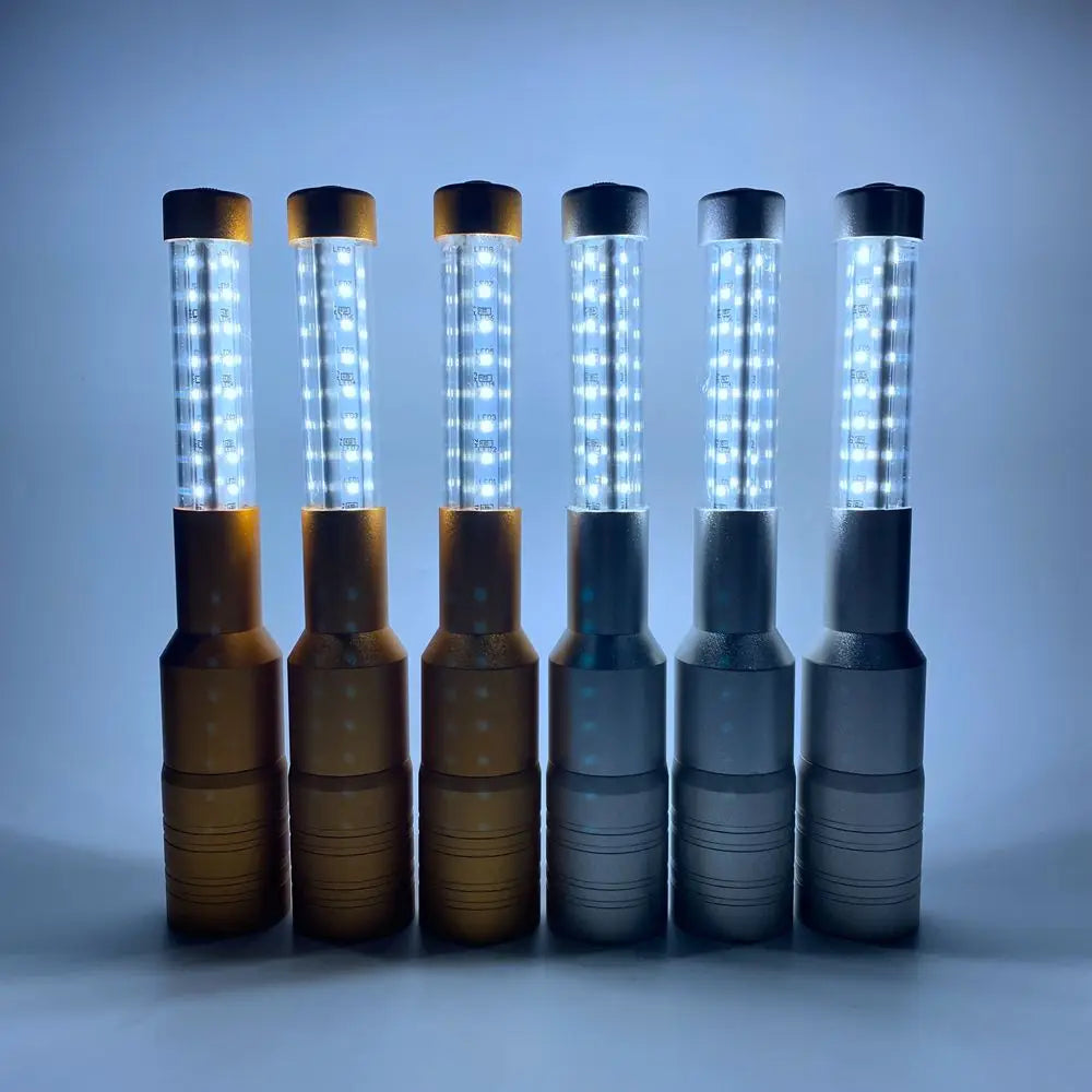 Night Club Champagne Bottle Topper Sparklers Strobe LED Light Stick Rechargeable Electronic Led Bottle Strobe Baton Light Stick