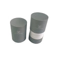 Eco Friendly  Cylinder  Gift Paper Tube with Flat Top 100% Recycled Perfume Bottle Kraft  Cardboard Box Tea Paper Jar Food Grade