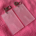 Perfect Quality All Transparent PVC Label Rubber Hangtagwaterproof Brand logo clear Silicone Rubber Swing Tag With Ballchain