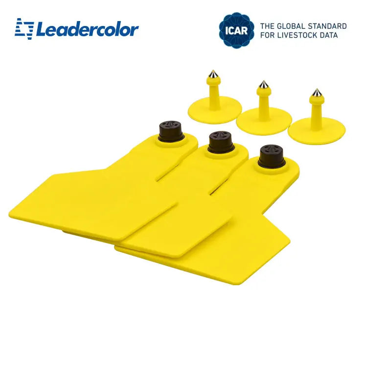 Customized Color TPU Material UHF Long Range RFID Animal Ear Tag for Cow Pig Sheep Cattle Management