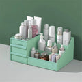 Hot Sale Desktop Plastic Nordic Makeup Organizer Cosmetic Storage Box with Drawer