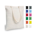 Custom Wholesale Logo Printed Organic RPET Reusable Calico Cotton Canvas Tote Bag Plain Promotion Muslin Grocery Shopping Bag