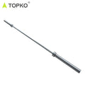 TOPKO Gym Powerlifting Stainless Steel Barbell bar  Safety Barbell Weightlifting bar