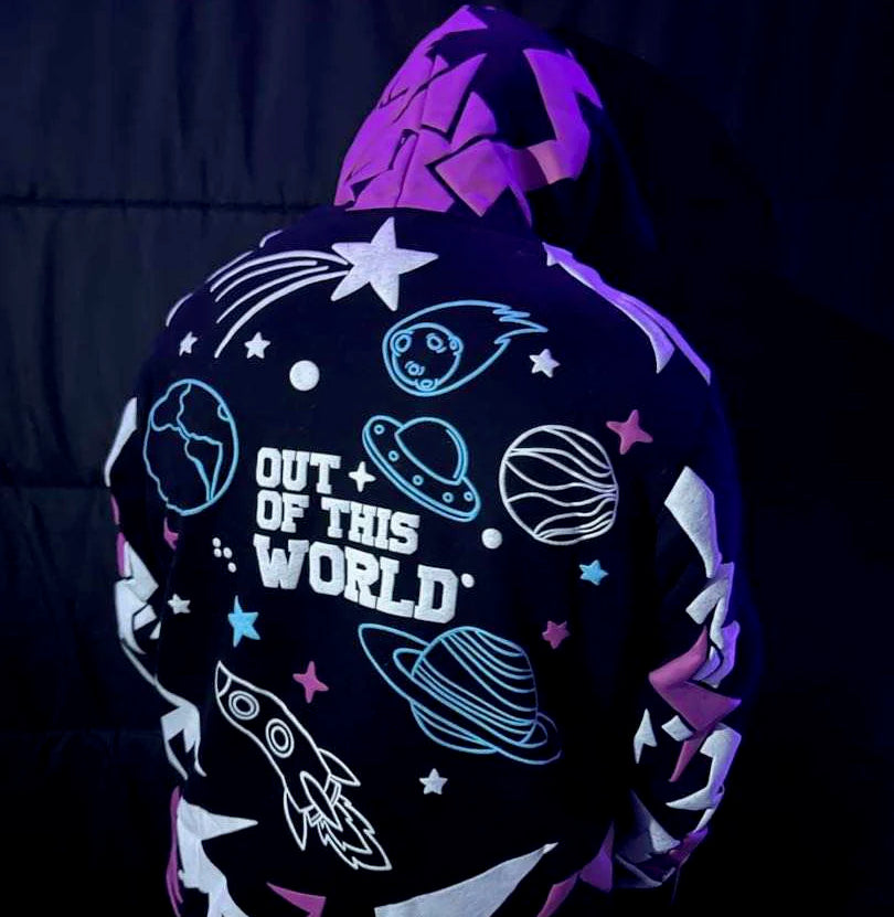 Wholesale Puff Print Hoodie Cropped Men Puff Printed Hoodies With Logo Unisex 3D Puff Printing Cut and Sew Hoodie