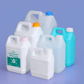 1L Square Plastic Barrel HDPE Jerry Can with Seal Lid for Water or Paint Packaging