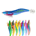 MISTER LURE OEM Artificial Saltwater Sinking Lure Plastics Luminous Sea Fishing Shrimp Squid Jig