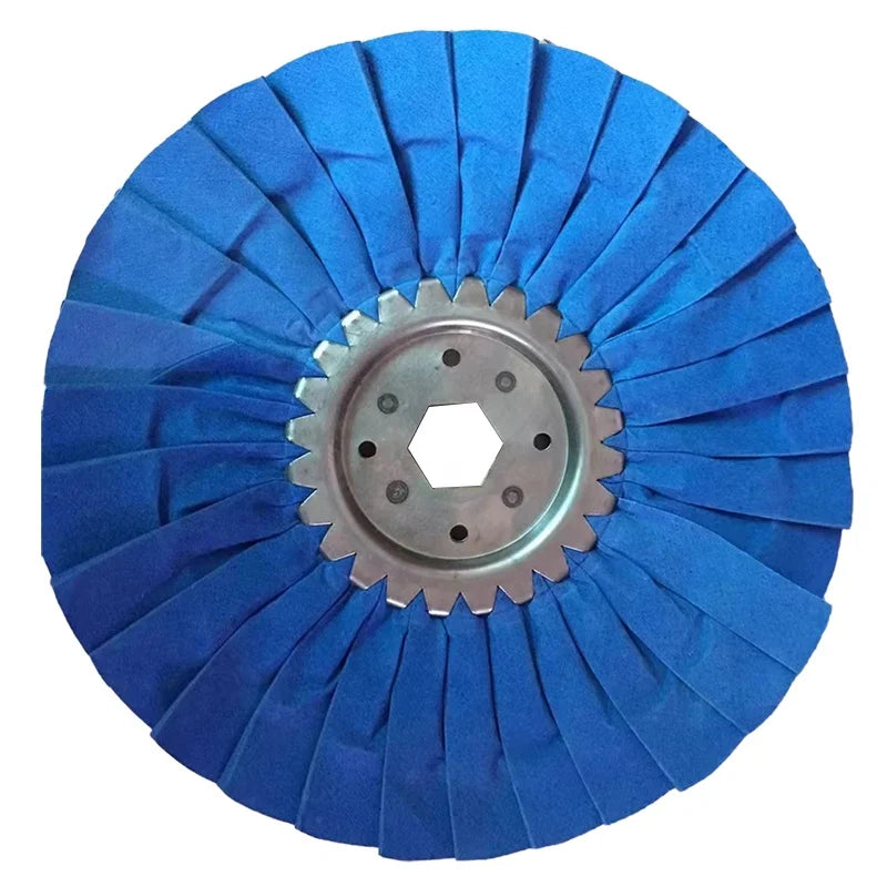 Hard Cotton Cloth Jewelry Copper Metal air Buffing Wheels Work with Liquid Solid Wax