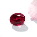 Popular Ring Stone Blood Red Ruby 3*5mm-13*18mm  0.2-18ct Oval Cut Lab Grown Ruby