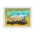 Graduation Gifts Souvenir Custom Picture Frame Shadow Box Light 3D LED Lamp With Card School Supplies for Students