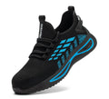 Puncture Proof and Anti-smash High-quality Fashion Breathable Work Boots Anti-puncture Steel Toe Men's Safety Shoes