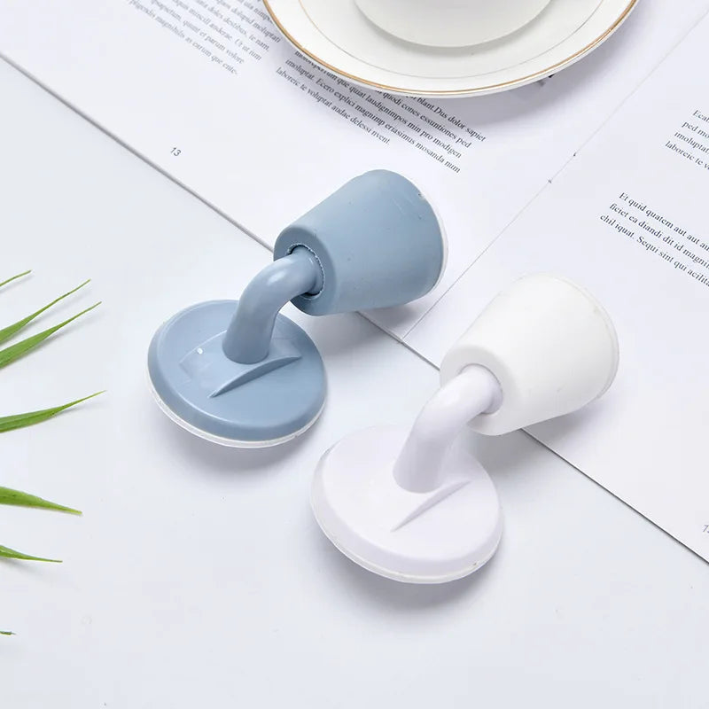 Yiwu Rubber Eco-friendly House Door Stopper Door Lock Protective Pad Anti-Collision Protection Self Adhesive Doorstop Wall