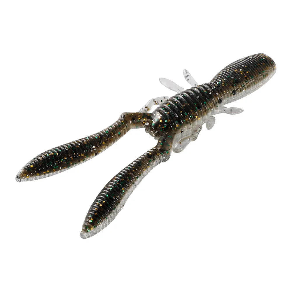 Soft Plastic Packed Shad Bass Fish Antenna Fishing Bait