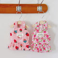 Wholesale Dog Clothes Pet Apparel Spring/Summer One-Piece Dropshipping Teddy Clothing 23 Fruit Chest Back Short Skirt
