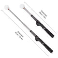 Telescopic Golf Swing Trainer Warm-up Correction Training Aid with Rhythm Grip for Practice and Improvement