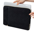 Wholesale Custom Logo 13 14 15.6 Inch Cotton Laptop Sleeve Case Computer Bag MB14