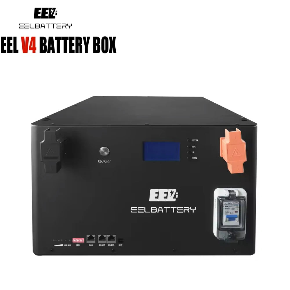 EU Free Shipping EEL V4 51.2V 280ah 15kw DIY Kit with EN BMS 48V Lithium Ion Battery Box for 280ah 302ah 310ah Lifepo4 Batteries