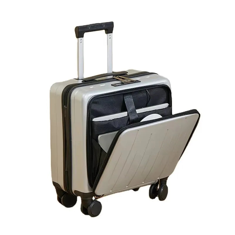 Multifunctional Hardshell Suitcase Travelling Bags Latest Designer Luxury 18 Inch Mini Boarding Cases Travel Bag Trolley Bag