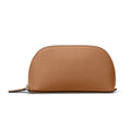 Luxury Custom Eco-Friendly Fashion Genuine Leather Toiletry Bag Women Travel Cosmetic Bags Zipper Portable Makeup Organizer Bag