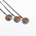 Wholesale Natural Reiki Gemstone Jewelry Spiritual Orgone Crystal 7 Chakra Pendant