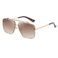 GWTNN OEM Lentes-de-sol Women Shades Fashionable Rimless Eyewear Shades Sunglasses Womens