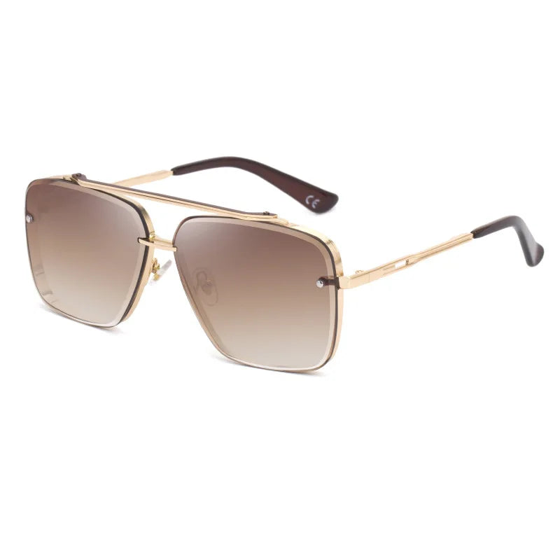 GWTNN OEM Lentes-de-sol Women Shades Fashionable Rimless Eyewear Shades Sunglasses Womens
