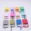 Free Customized Transparent Jewelry Box Storage Necklace Ring Luxury Paper Drawer Box Pe 3d Film Suspension Packaging Box