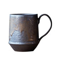 New Design Vintage Rust Glaze Gilded 4oz Ceramic Coffee Cup Tea Milk Mug for Sale