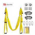 Custom Logo High Quality Flying Aerial Silk Yoga Fitness 6 Handled High Strength Air Aerial Antigravity Yoga Hammock Swing Kit