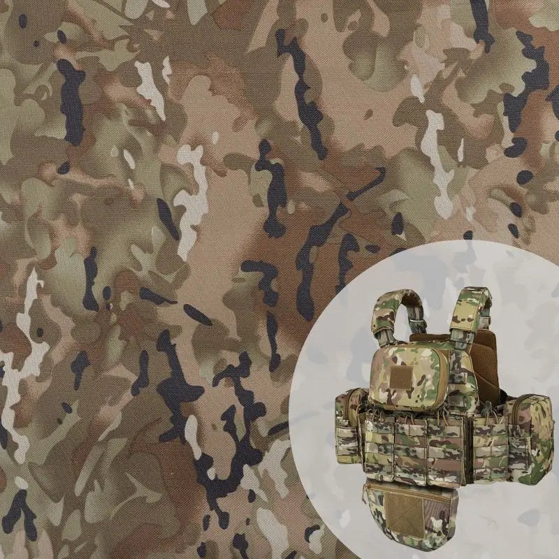 High Density Composite Injury Prevention Fabric Tactical Uniform Body Protective Fabric Nylon Oxford Camouflage Fabrics