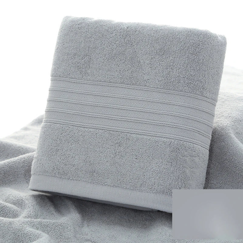 100% Cotton Super Soft White Egyptian Plush White Bath Towels MegaBDM