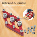 3-in-1 Self-Centering Nail Positioner for Woodworking 90 Degree Board Furniture Parquet Straight Hole Punching DIY Hole OEM