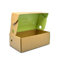 Packing Box Heavy Duty Corrugated Custom Shipping Box Foil Logo Kraft Paper for Clothes Shoe Customized Cardboard Box Recyclable