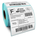 Juncheng JC-001 1x2 Direct Thermal Adhesive Shipping Labels Custom Stickers Jumbo Roll Paper Material CMYK Printing Custom Size