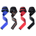 Wholesale Fitness Wrist Cuff Custom Logo Wrist Straps Weightlifting Gym Weight Lifting Straps