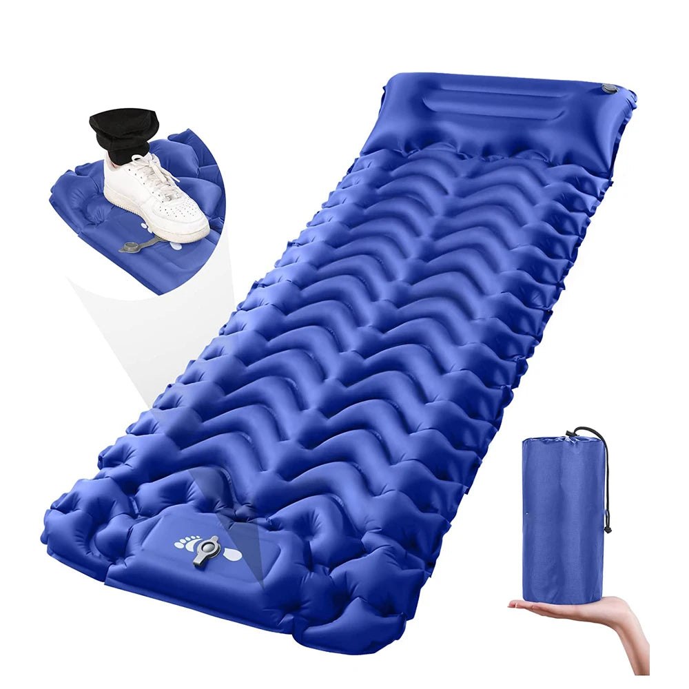 Ultralight Camping Mats & Pad  Self Inflating Sleeping Pad Mattress Sleeping Mat for Camping