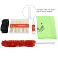 5-in-1 Clarinet Adjustable Neck Strap Bamboo Reed Cleaning Cloth Brush Cork Grease Accessories Kit