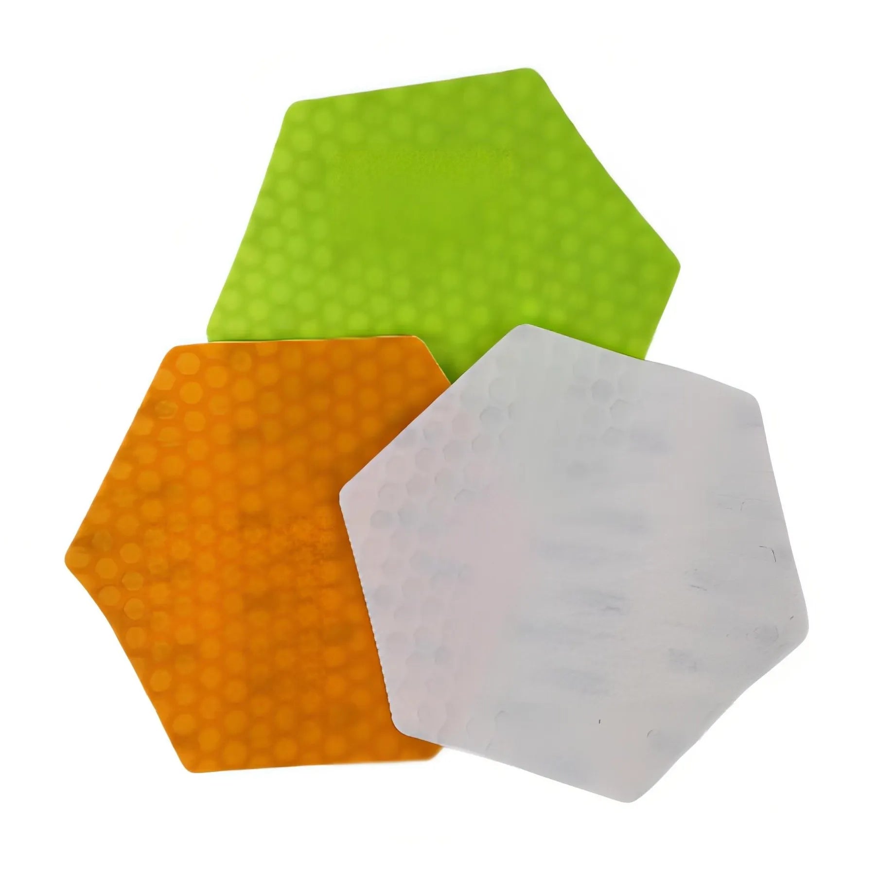 Honeycomb Silicone Rubber Surfboard Deck Traction Pad Waxless Hexagon Surf Mat Accessory with Box Plastic Material