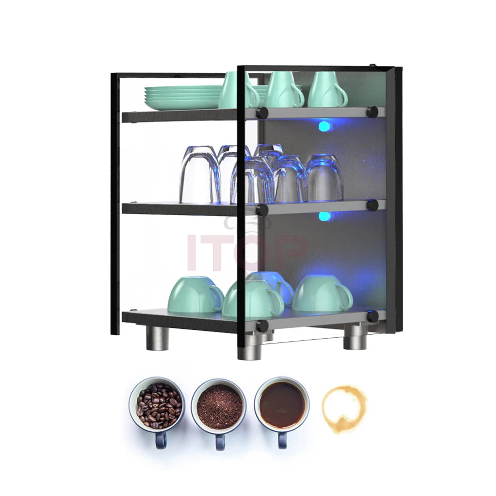 Coffee Machine Accessories Cup Warmer Heats Cups or Coffee  Commercial Espresso Latte Cup Warmer