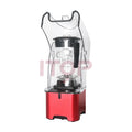 Hot Sale Red/Black Fruit Multi-functional Professional Low Noise Soundproof Cover Large Blender