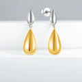 QX Custom OEM Minimalist Dainty 925 Sterling Silver Vintage Fine Jewelry Gold Plated Stud Earrings Women Luxury Party