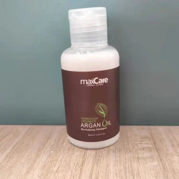 OEM ODM 60ml Travel Set for Sulfate Free Organic Argan Oil Bulk Morocco Smoothing Moisture Nourishing Cream Shampoo