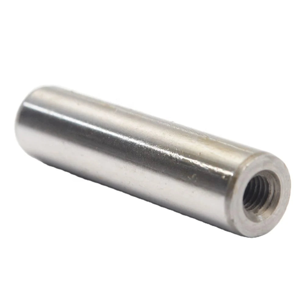 Seel Plated Zinc Stainless Steel Hollow Dowel Pin With Inner Threaded