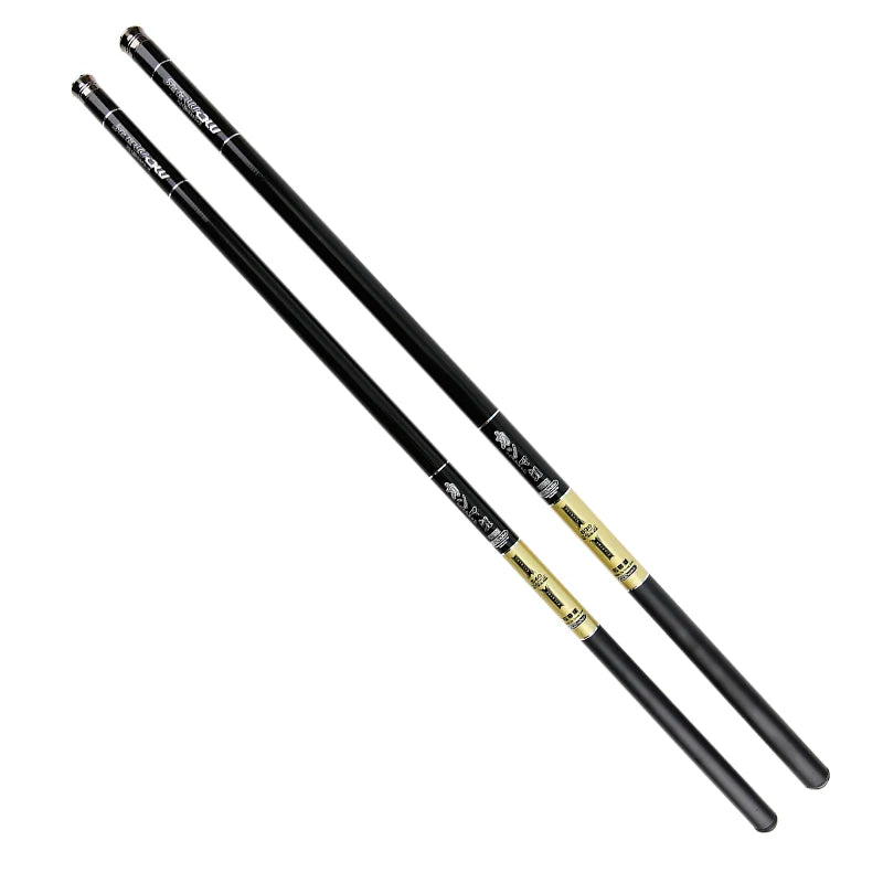 3.6m 4.5m5.4m6.3m7.2m Super Light Super Hard Carbon Fiber Telescopic Fishing Rod